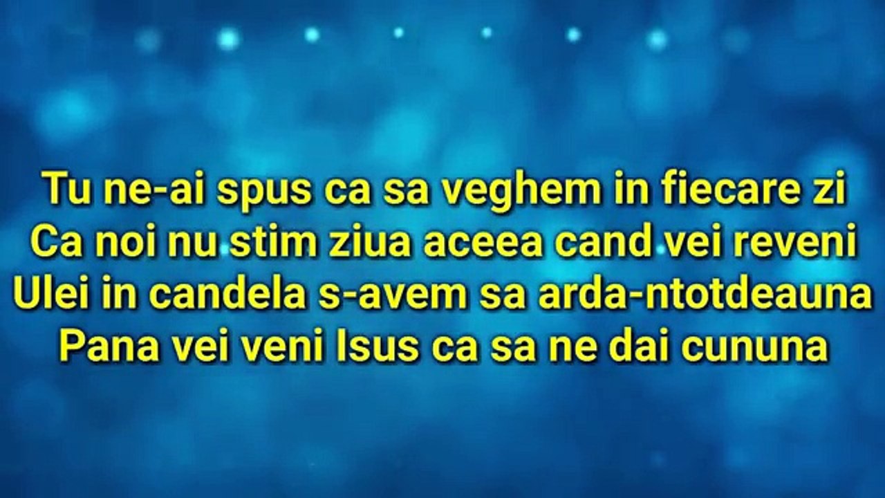 NEGATIV ORIGINAL - TU NE-AI SPUS CA SA VEGHEM - FRATII DIN BACESTI 2017
