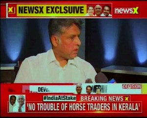 NewsX exclusive Manish Tewari and Subramanaian Swamy speaks over battle of Karnataka