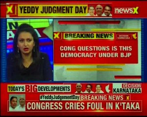 Cong cries foul Cong. questions is the democracy under BJP