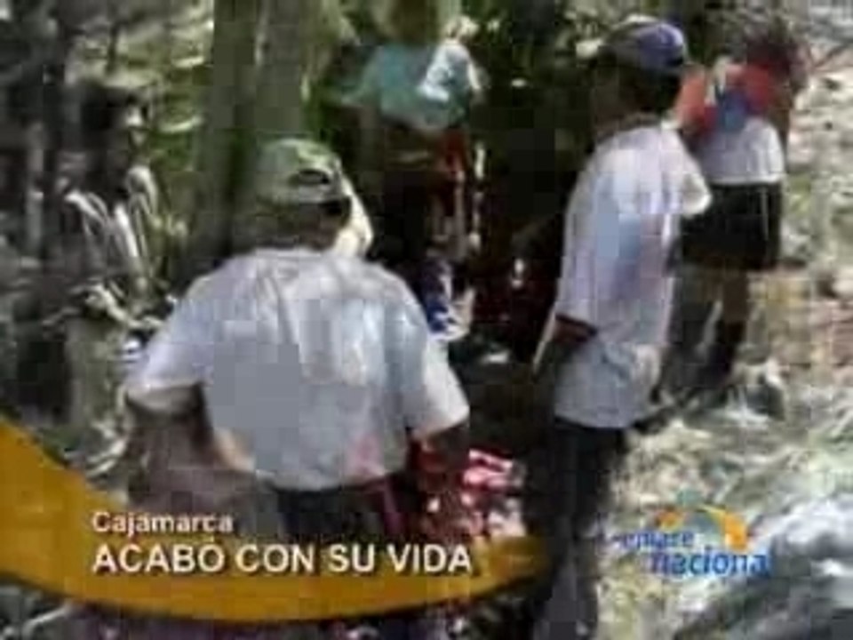 ACABÓ CON SU VIDA - CAJAMARCA