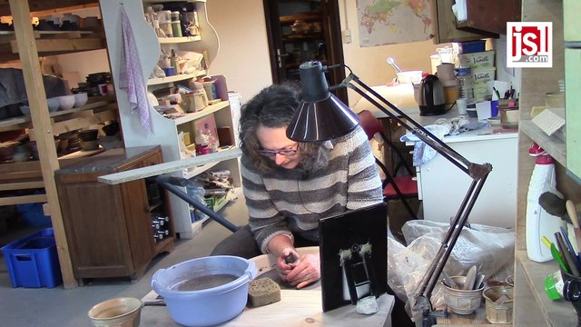 Claire Blanc Mathevon, potière à Saint-Christophe-en-Brionnais