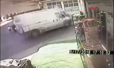 Hafriyat kamyonu dehşeti kamerada: 1 ölü