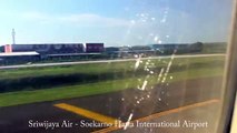Video dari dalam kabin saat Pesawat take off di Bandara Soekarno Hatta (Pesawat Terbang Take Off)