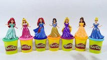 Поделки из пластилина Play-Doh: Принцессы Диснея Русалки. Наряды русалочек из Плей До