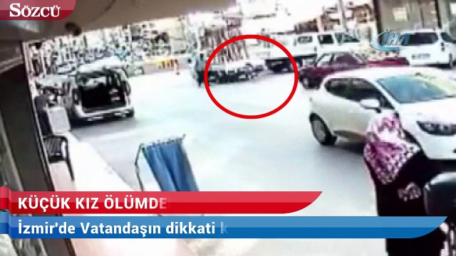 Küçük kız ölümden döndü