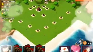 Boom Beach-Attack 2-Hammermans HQ Level 20