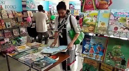 Book Fair by Young Angels in World Shool at Greater Noida