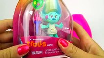 DreamWorks TROLLS Play-Doh POPPY Egg with TOYS from NEW Movie ТРОЛЛИ