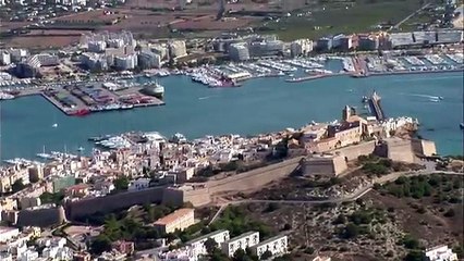 Eivissa: the main city of Ibiza (Balearic Islands)