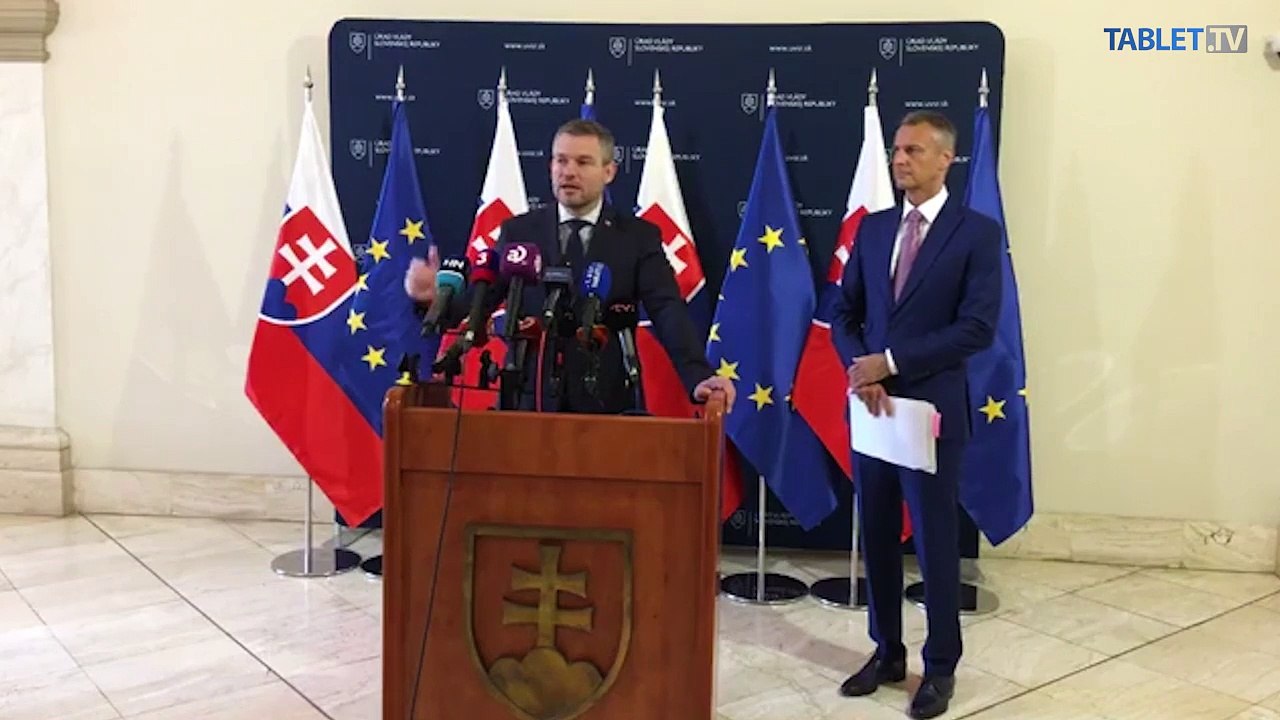 ZÁZNAM: TK predsedu vlády SR Petra Pellegriniho