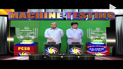 PCSO 4 PM Lotto Draw, May 18, 2018