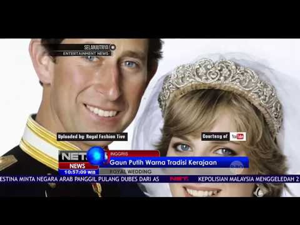 Ini Dia Tradisi Pernikahan Keluarga Kerajaan Inggris -NET10