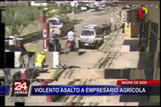 Puerto Maldonado: 'marcas' asaltan a empresario agrícola