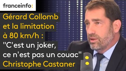 Gérard Collomb et la limitation à 80 km/h : "c'est un joker, ce n'est pas un couac" pour Christophe Castaner