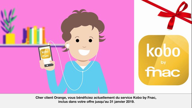 Ma facture avec Kobo by Fnac inclus dans mon offre Orange