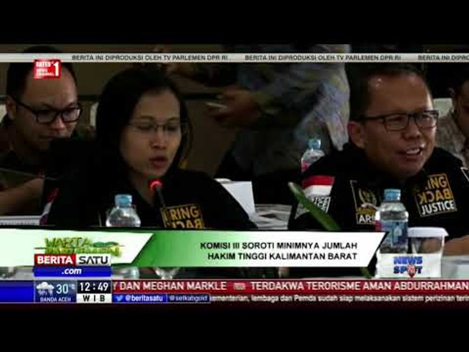 Komisi III DPR Soroti Minimnya Jumlah Hakim Tinggi Kalbar