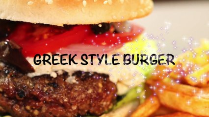 GREEK STYLE BURGER -FATO