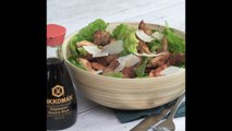 Salade Caesar au poulet grillé et vinaigrette à la sauce soja salée - 750g