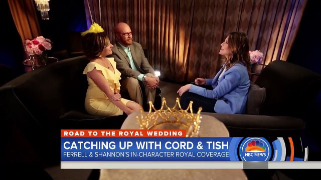 Cord and Tish (Will Ferrell and Molly Shannon) sat down with the Today Show about their (lack of) preparation to cover the royal wedding and Savannah seemingly
