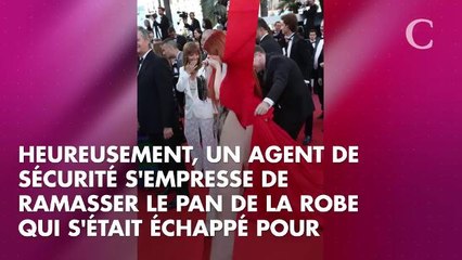 PHOTOS. Cannes 2018 : une invitée perd sa robe et se retrouve en culotte sur le tapis rouge