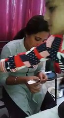 Punjabi Indian Girls Smoking in Hostel Room With bad friends