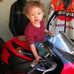 He's not done until he hears that soothing exhaust.