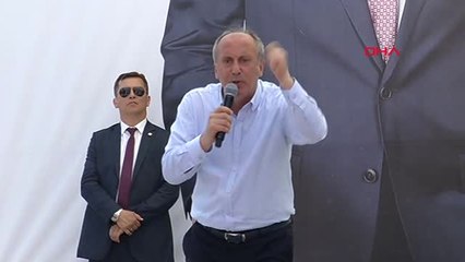 Kırklareli-Cumhurbaşkanı Adayı Muharrem İnce Kırklareli'nde Konuştu-4