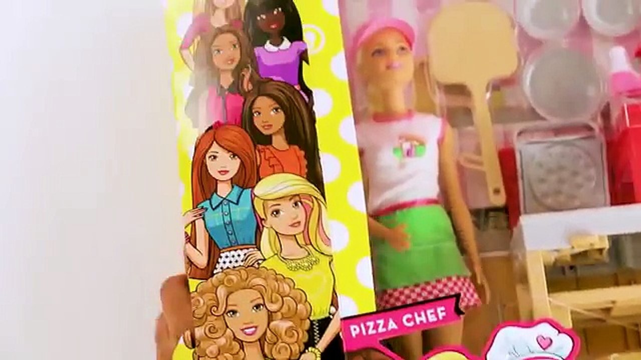 Unboxing Barbie® Pizza Chef Dolls and Playsets Cooks Up Fun | Barbie®