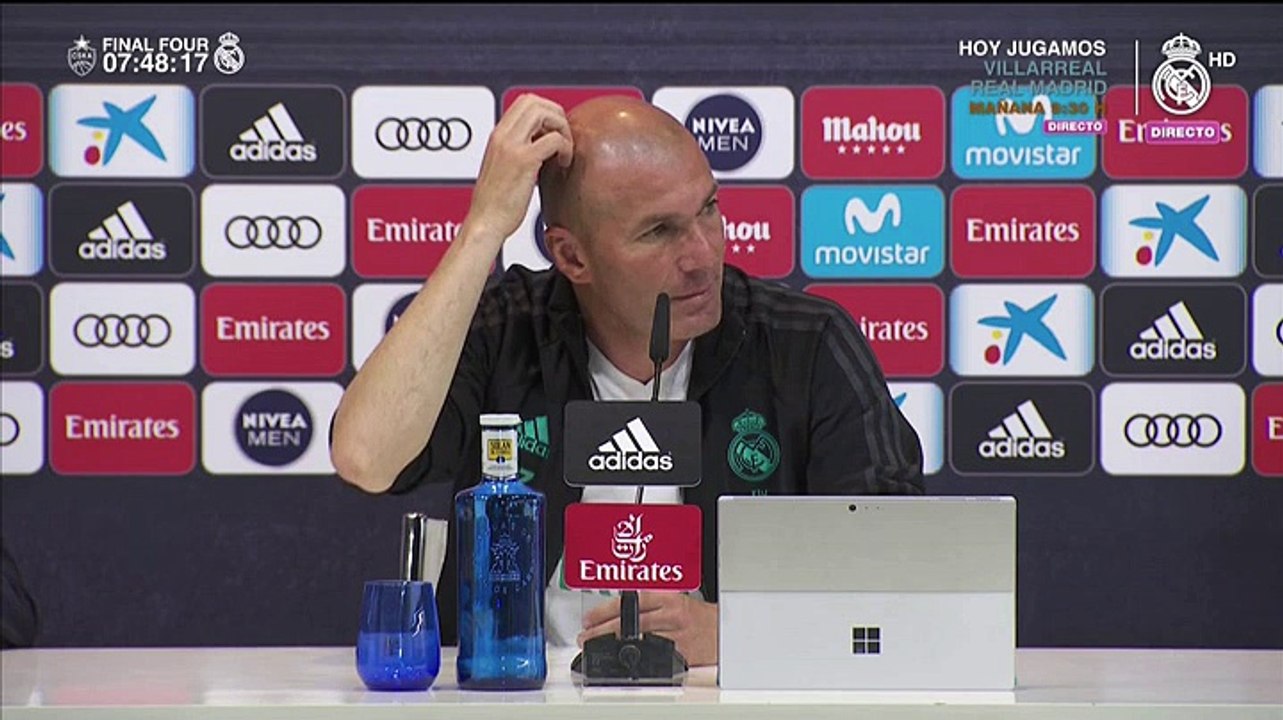 Zidane: "¿Neymar? Quedan dos partidos, luego hablamos"