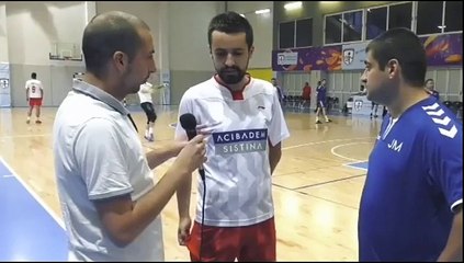 Repórter desportivo percebe da pior maneira que a sua profissão tem os seus riscos
