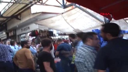 Aydın Nazilli'de Pazarcılar Kavga Etti 4 Yaralı