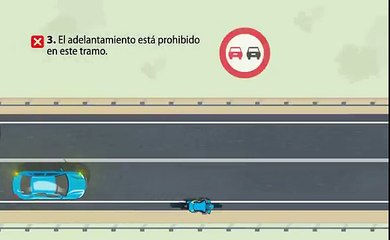 VÍDEO: así hay que adelantar a un ciclista con línea continua