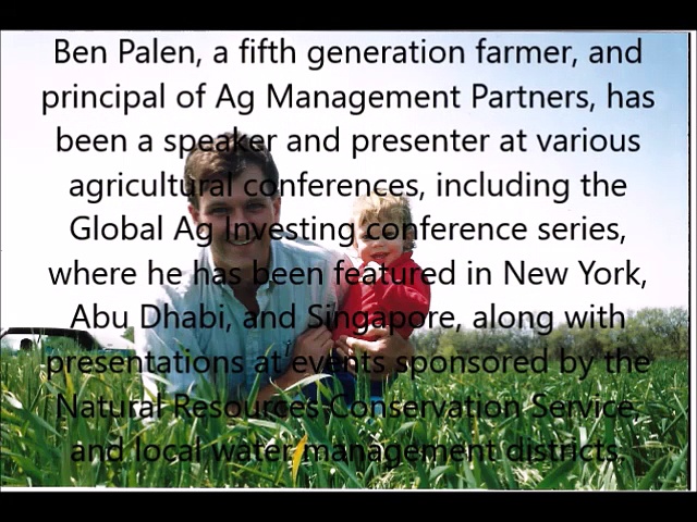 Ben Palen - Principal - Ag Management Partners Kansas