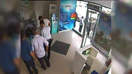 Pompalı tüfekle silahlı saldırı güvenlik kamerasında - KONYA