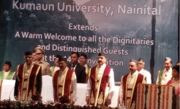 कुमाऊं विश्वविद्यालय के दीक्षांत समारोह में पहुंचे एनएसए अजीत डोभाल
