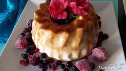 PANNACOTA CON FRUTOS ROJOS EN THERMOMIX