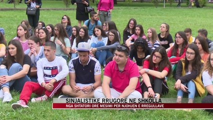 Mësim për sinjalistikën rrugore në shkolla - News, Lajme - Vizion Plus