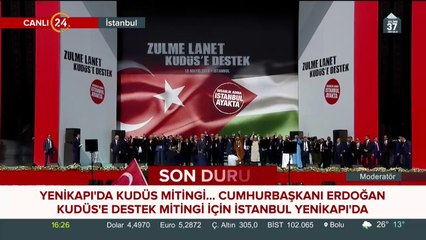 'Zulme Lanet, Kudüs’e Destek'