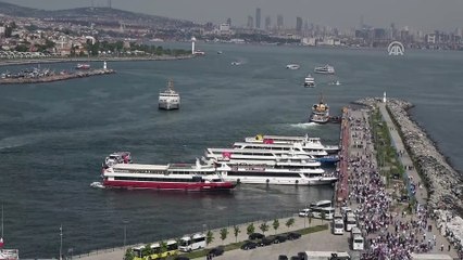 'Zulme Lanet Kudüs'e Destek' mitingi - TGTV Başkanı Hamza Akbulut (2) - İSTANBUL