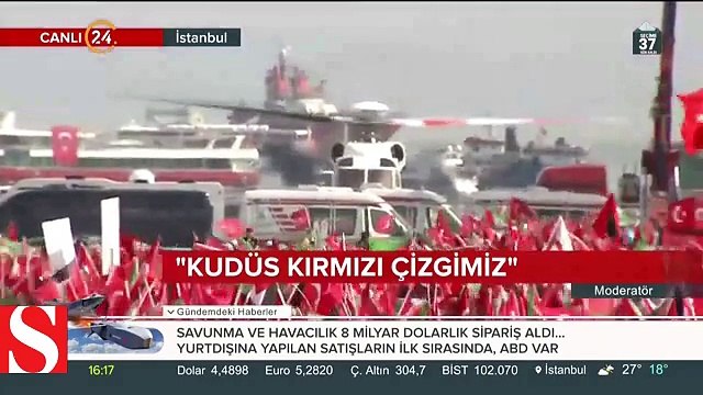 Devlet Bahçeli miting alanına girişi