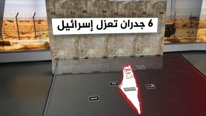 أبرز الجدران والسياجات الحدودية الإسرائيلية