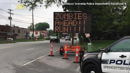 Police Reassure Public 'No Reports of Zombies' in Pennsylvania