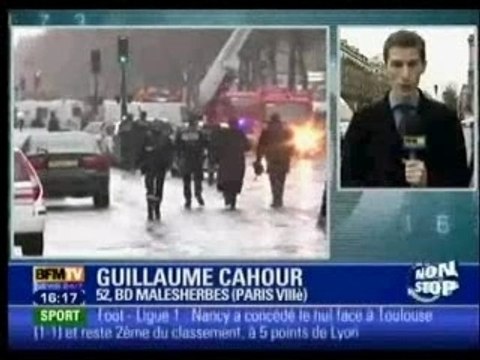 colis piégé boulevard Malesherbes