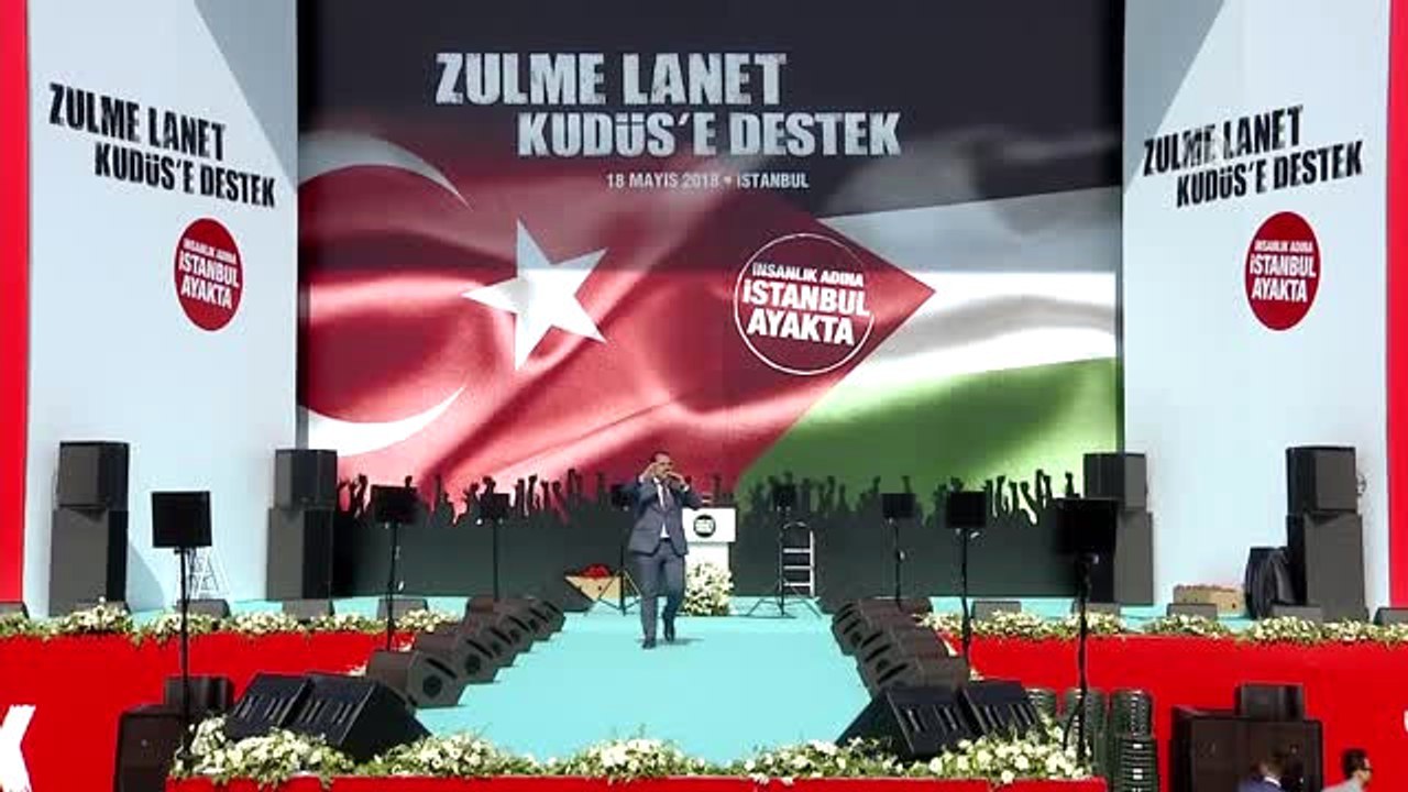 Zulme Lanet Kudüs'e Destek" Mitingi - Maher Zain Konseri