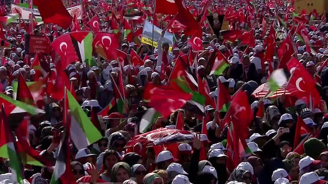 'Zulme Lanet Kudüs'e Destek' mitingi - MHP Genel Başkanı Bahçeli (2) - İSTANBUL