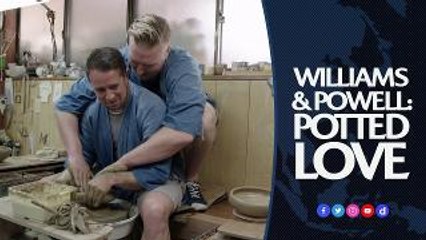 Shane Williams and Andy Powell try pottery | Big in Japan