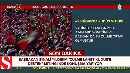 Başbakan Yıldırım 'Bu şiddetin adı, soykırımdır, Etnik temizliktir'