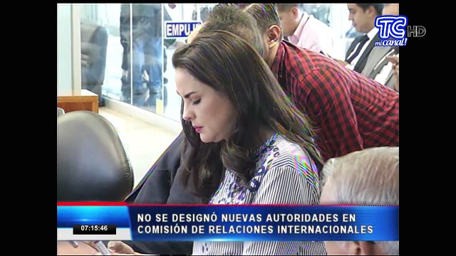 No se designó nuevas autoridades en comisión de relaciones internacionales