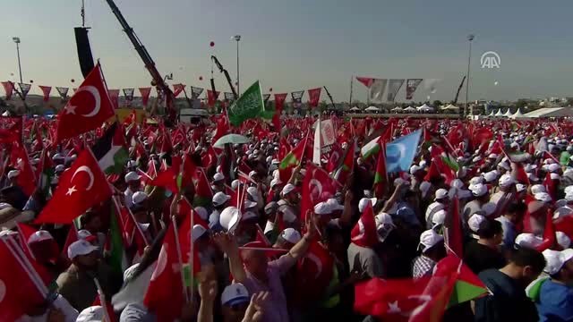 Zulme Lanet Kudüs'e Destek Mitingi - MHP Genel Başkanı Bahçeli (4)