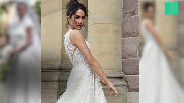 Meghan Markle a déjà porté une robe de mariée à l'écran, la voici